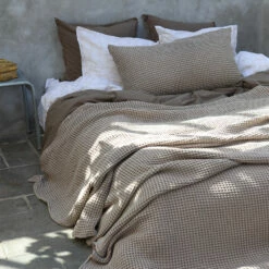 Gripsholm Waffel Våfflat Överkast -möbel affär gripsholm waffel vafflat overkast 2