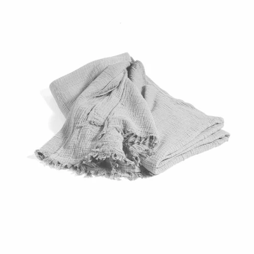 HAY Crinkle Överkast -möbel affär hay crinkle overkast cool grey