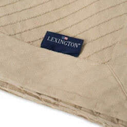Lexington Diagonal Structured Cotton Överkast -möbel affär lexington diagonal structured cotton overkast 2
