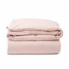 Lexington Striped Tencel / Cotton Påslakan -möbel affär lexington striped tencel cotton paslakan pink white