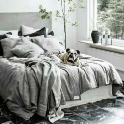 Lovely Linen Misty Påslakan -möbel affär lovely linen misty paslakan 3